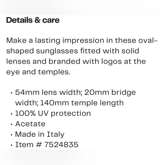 Coach 54 mm Oval Sunglasses - Picture 4 of 13